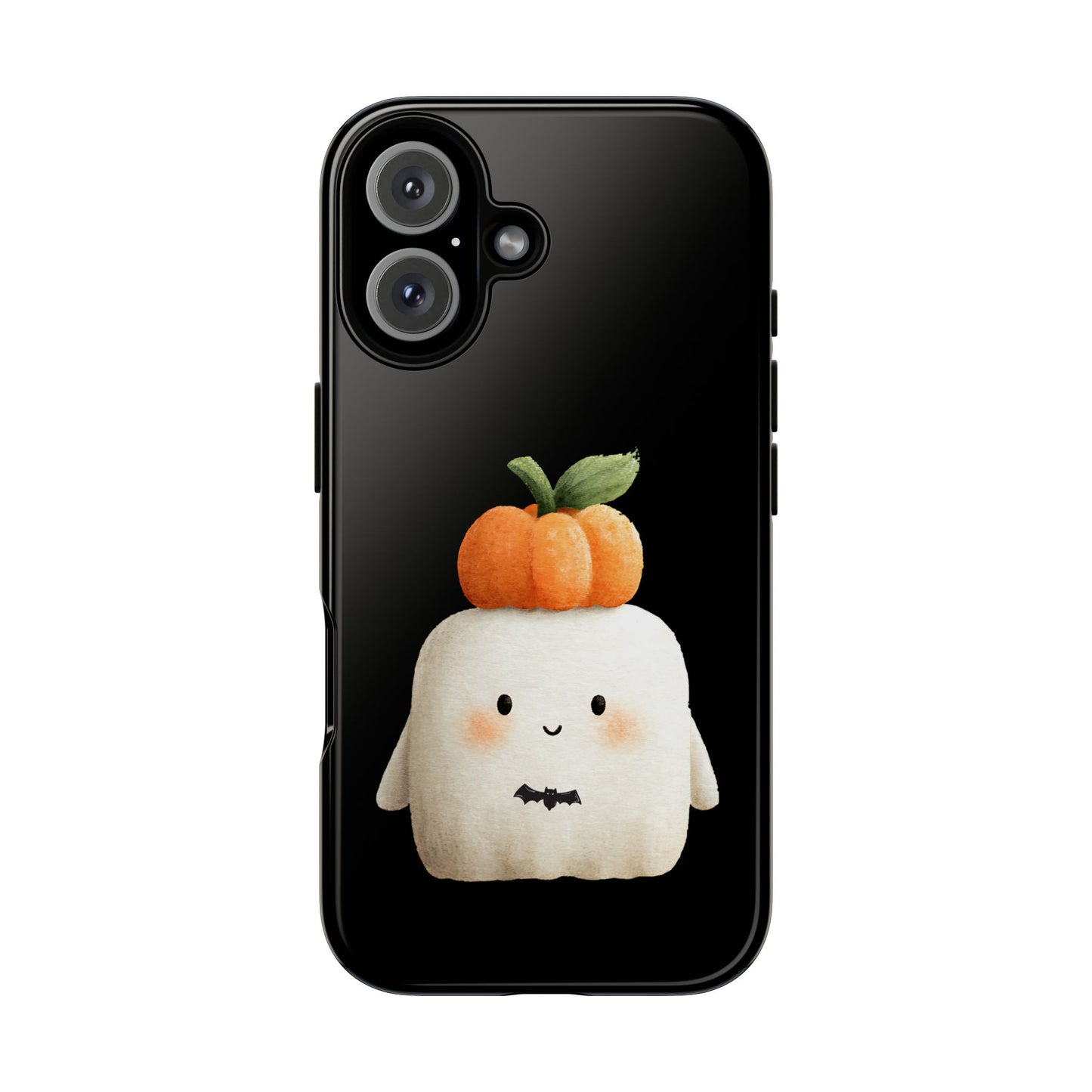 Cute Ghost Halloween Phone Case - Tough Cases for Fall & Spooky Season, Halloween Gift, Phone Accessory, Kawaii Decor, Pumpkin Design