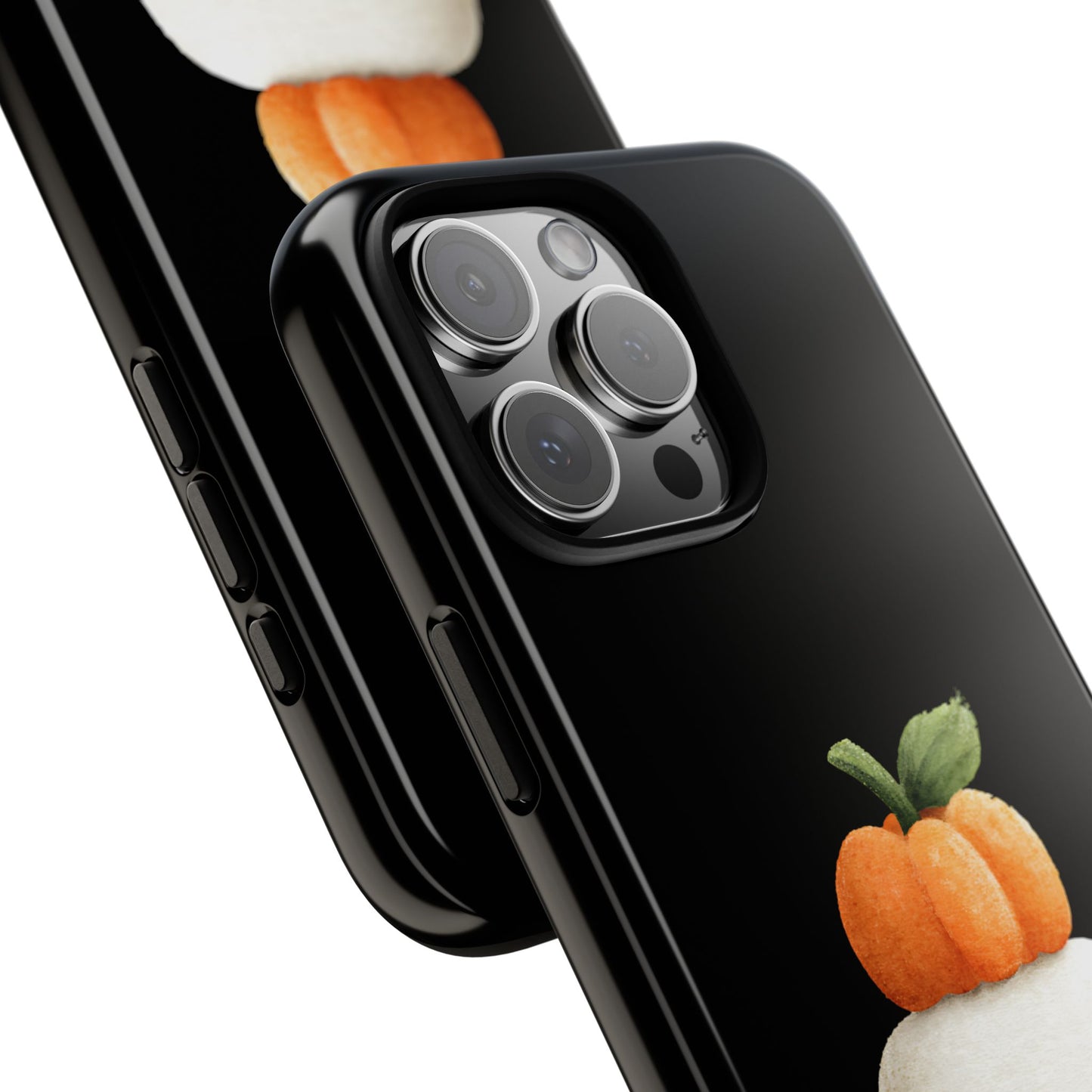 Cute Ghost Halloween Phone Case - Tough Cases for Fall & Spooky Season, Halloween Gift, Phone Accessory, Kawaii Decor, Pumpkin Design