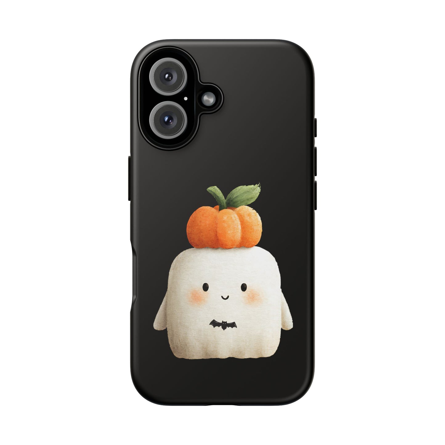 Cute Ghost Halloween Phone Case - Tough Cases for Fall & Spooky Season, Halloween Gift, Phone Accessory, Kawaii Decor, Pumpkin Design
