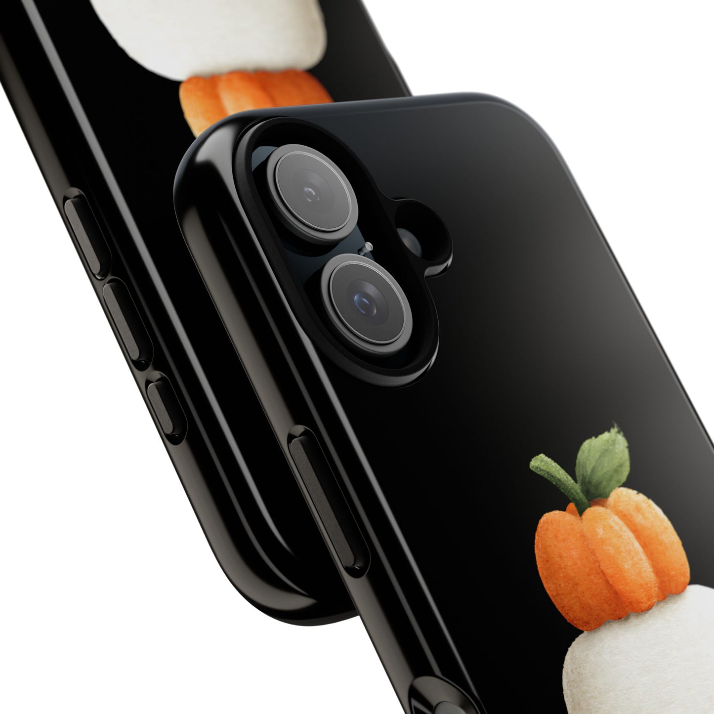 Cute Ghost Halloween Phone Case - Tough Cases for Fall & Spooky Season, Halloween Gift, Phone Accessory, Kawaii Decor, Pumpkin Design