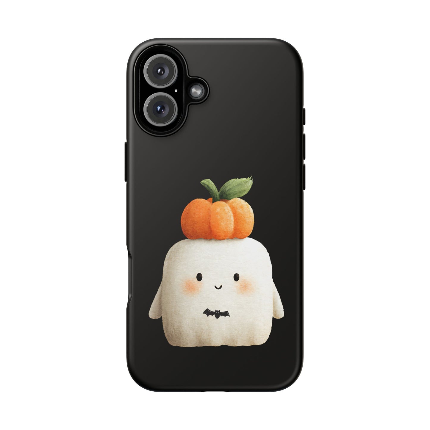 Cute Ghost Halloween Phone Case - Tough Cases for Fall & Spooky Season, Halloween Gift, Phone Accessory, Kawaii Decor, Pumpkin Design