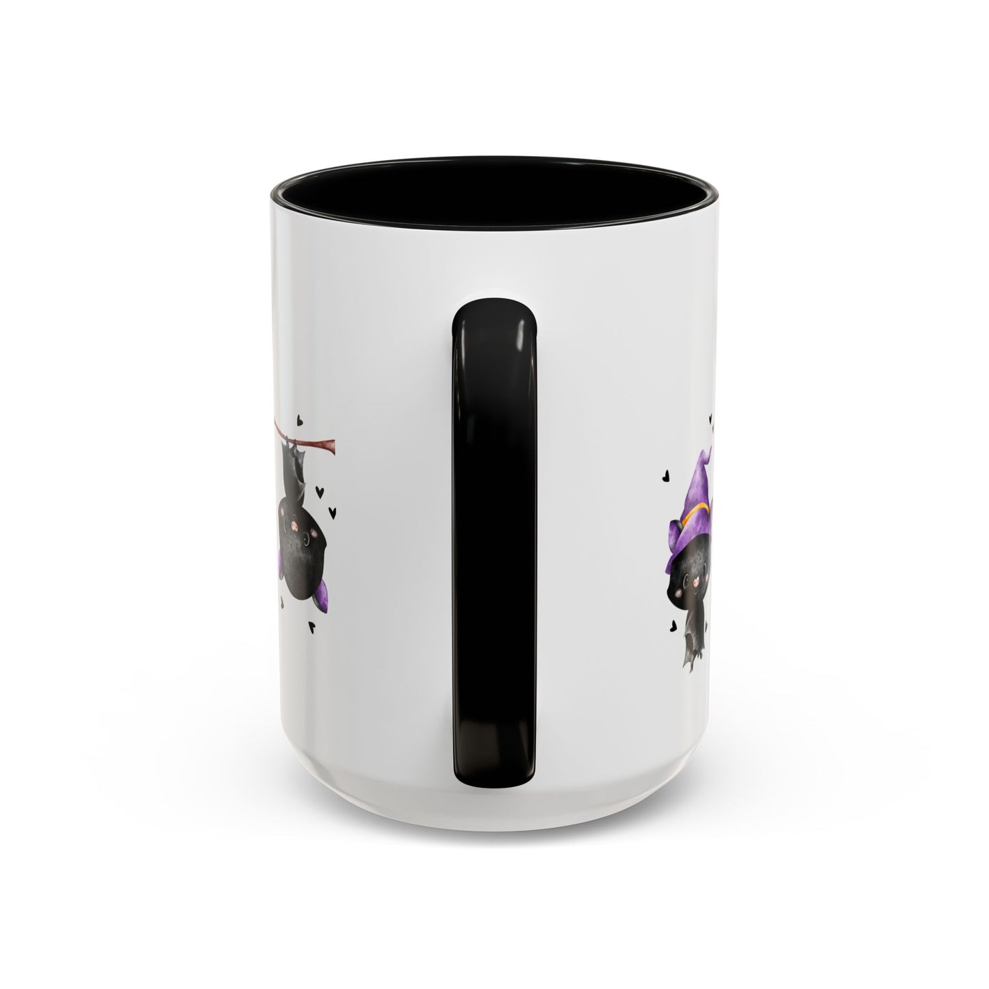 Mug Whimsical Bat with Hearts Halloween Animal Lover Gift