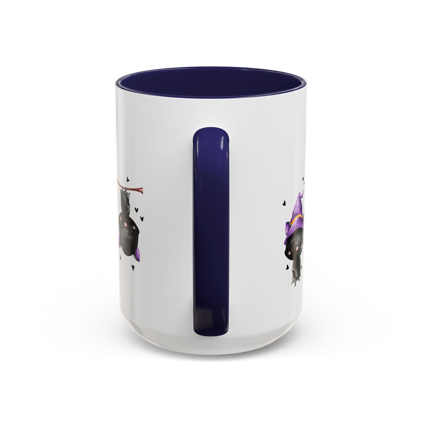 Mug Whimsical Bat with Hearts Halloween Animal Lover Gift