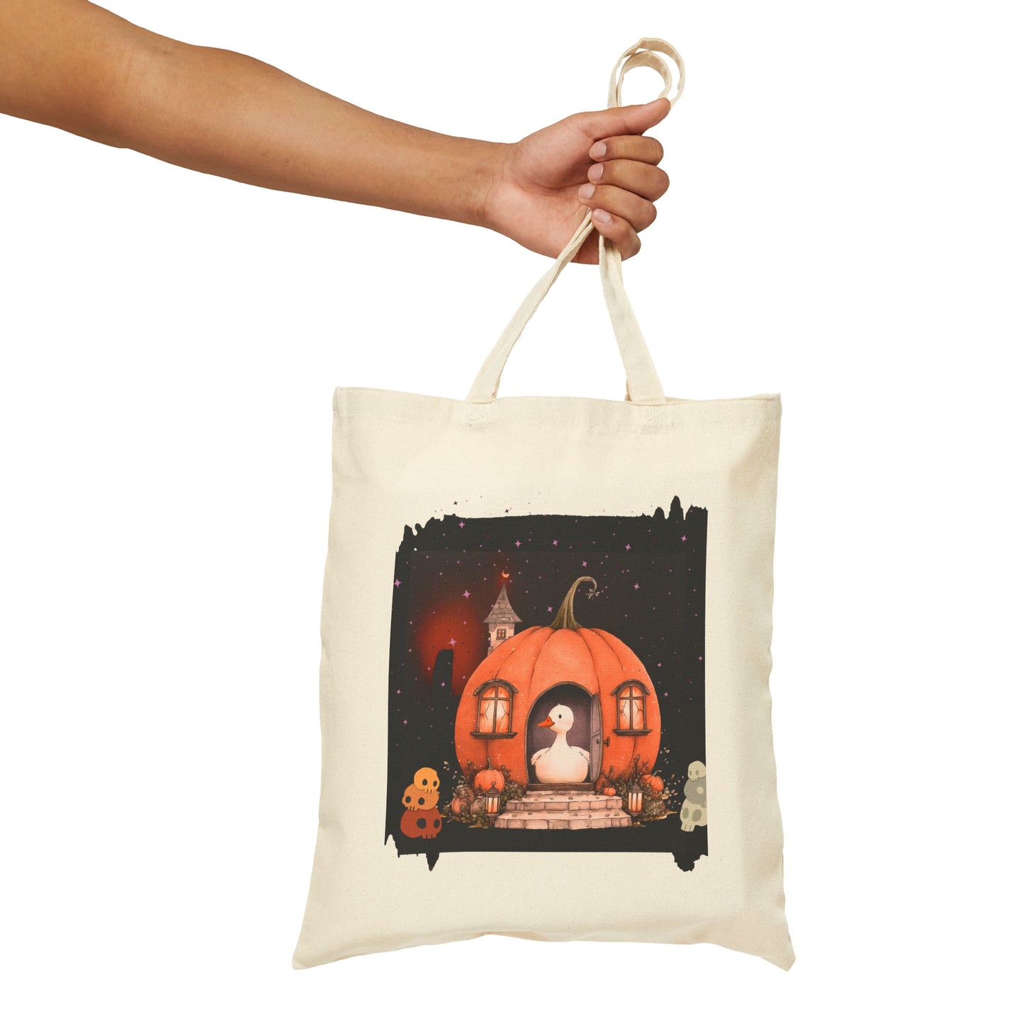 Halloween Cotton Tote Bag