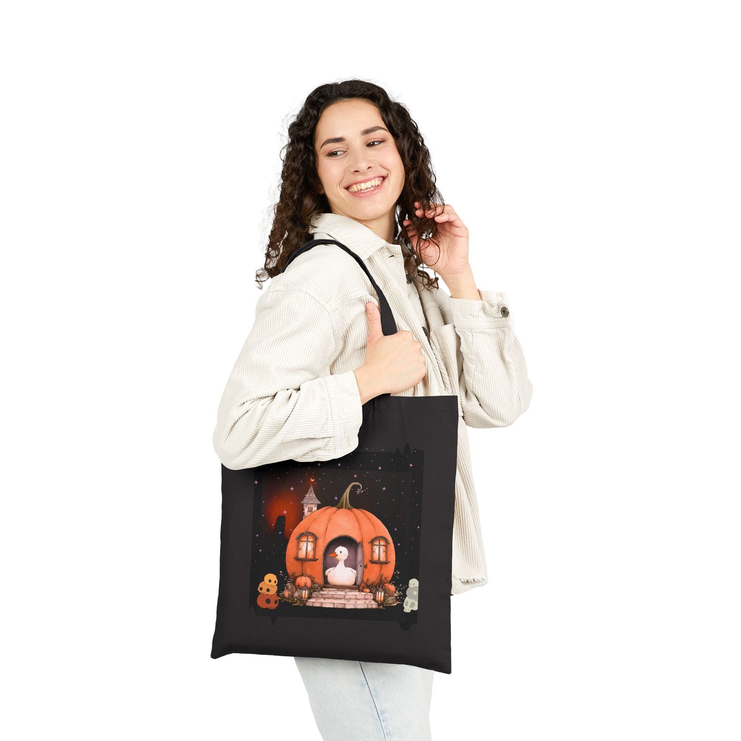 Halloween Cotton Tote Bag
