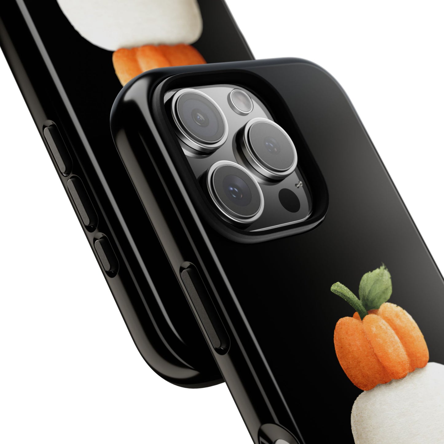 Cute Ghost Halloween Phone Case - Tough Cases for Fall & Spooky Season, Halloween Gift, Phone Accessory, Kawaii Decor, Pumpkin Design