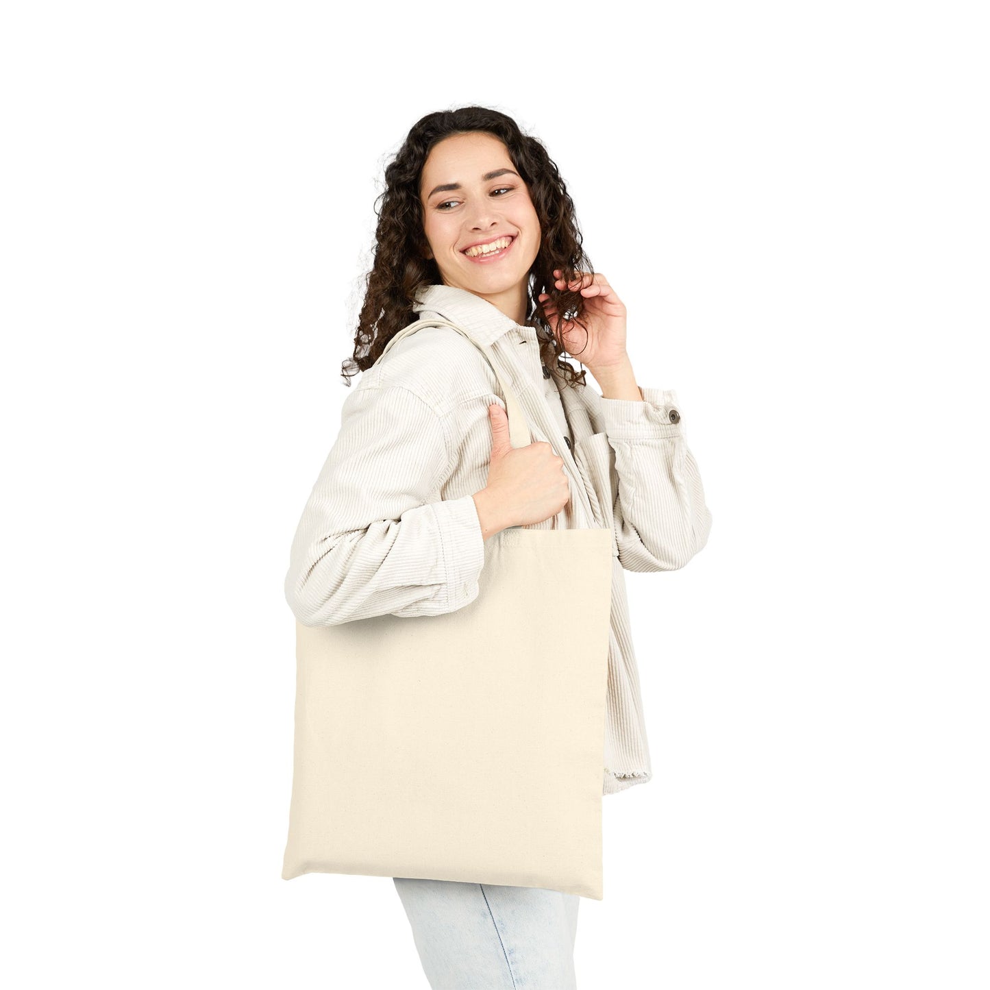 Floral Tote Bag - Hopeful Bloom Eco Friendly Shopper