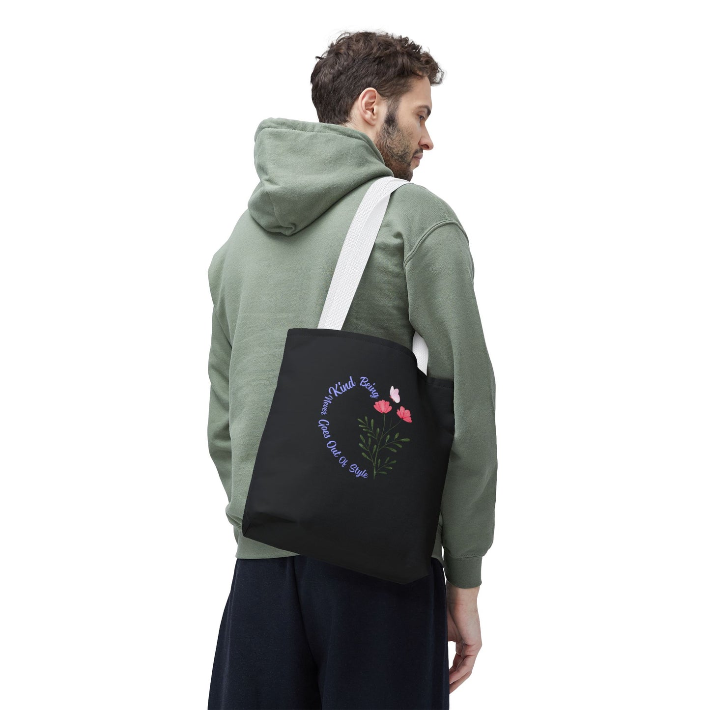 Floral Positive Tote Bag