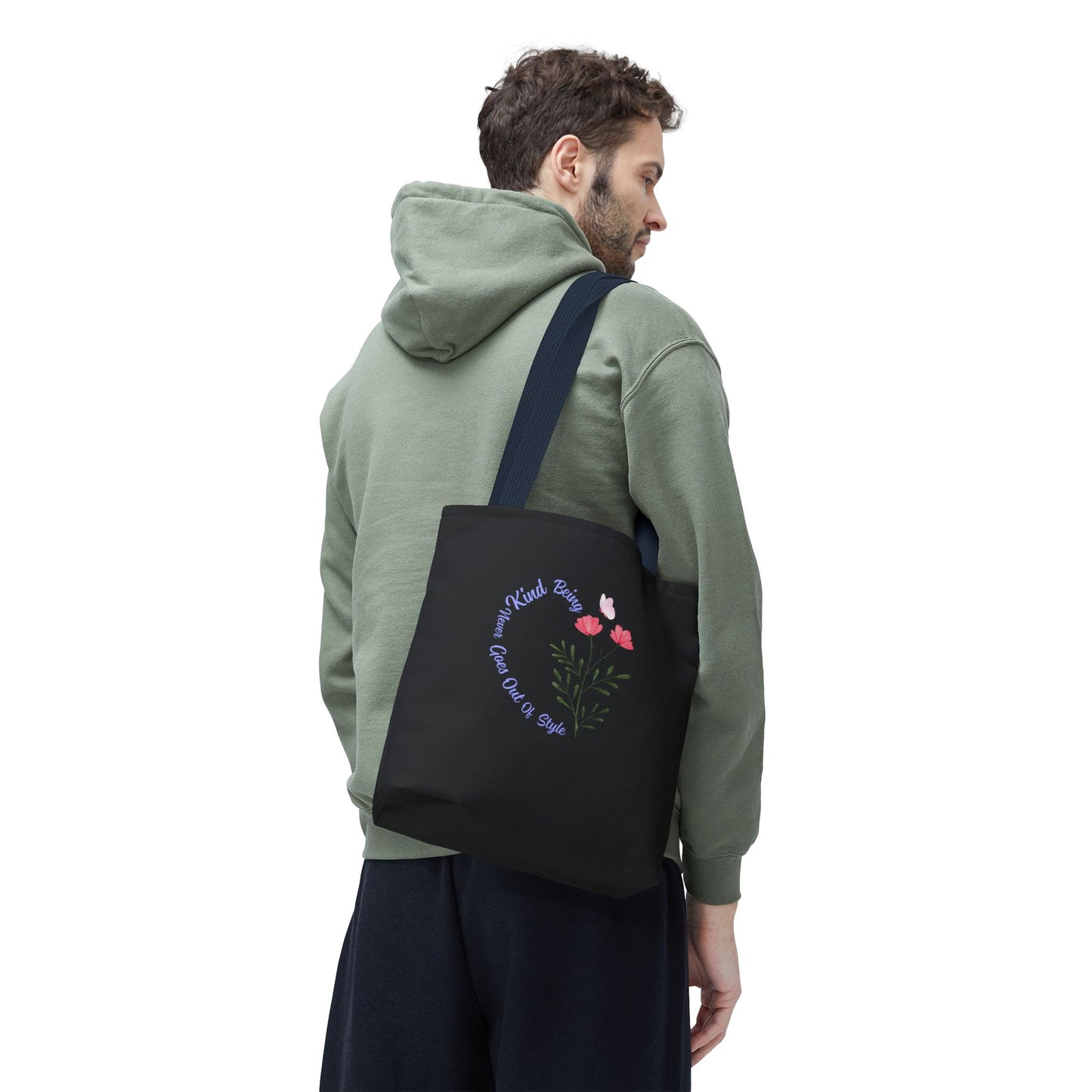 Floral Positive Tote Bag