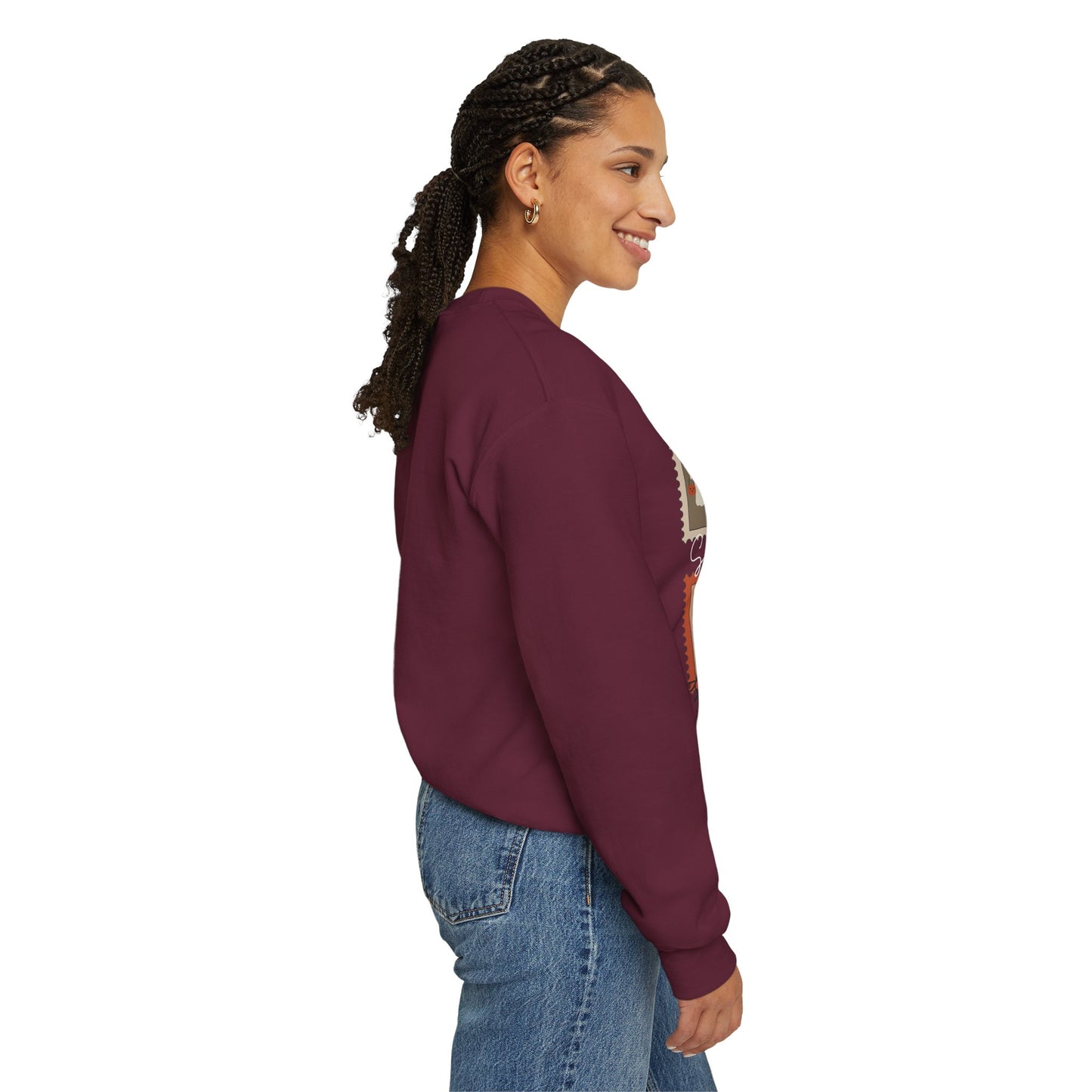 Spooky Fall Crewneck Sweatshirt| Halloween Vibes Unisex Sweatshirt