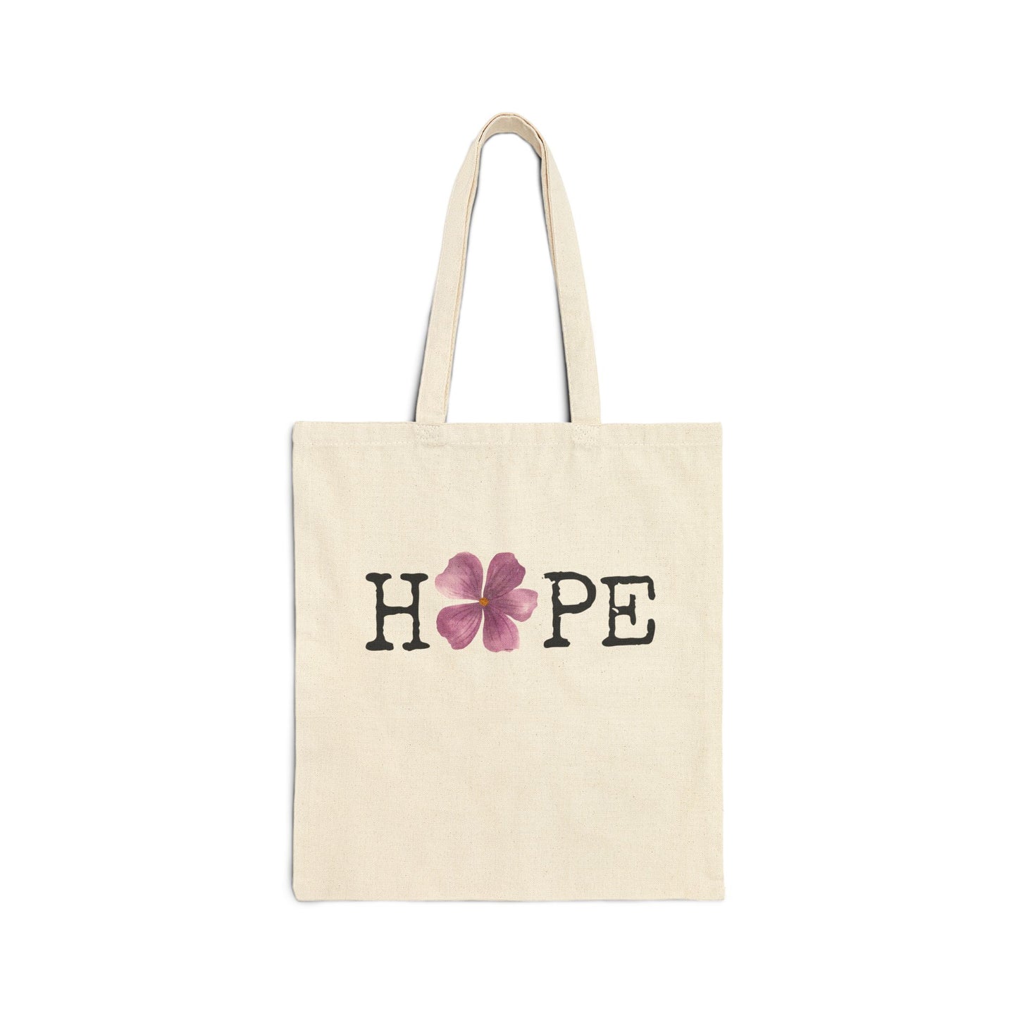 Floral Tote Bag - Hopeful Bloom Eco Friendly Shopper