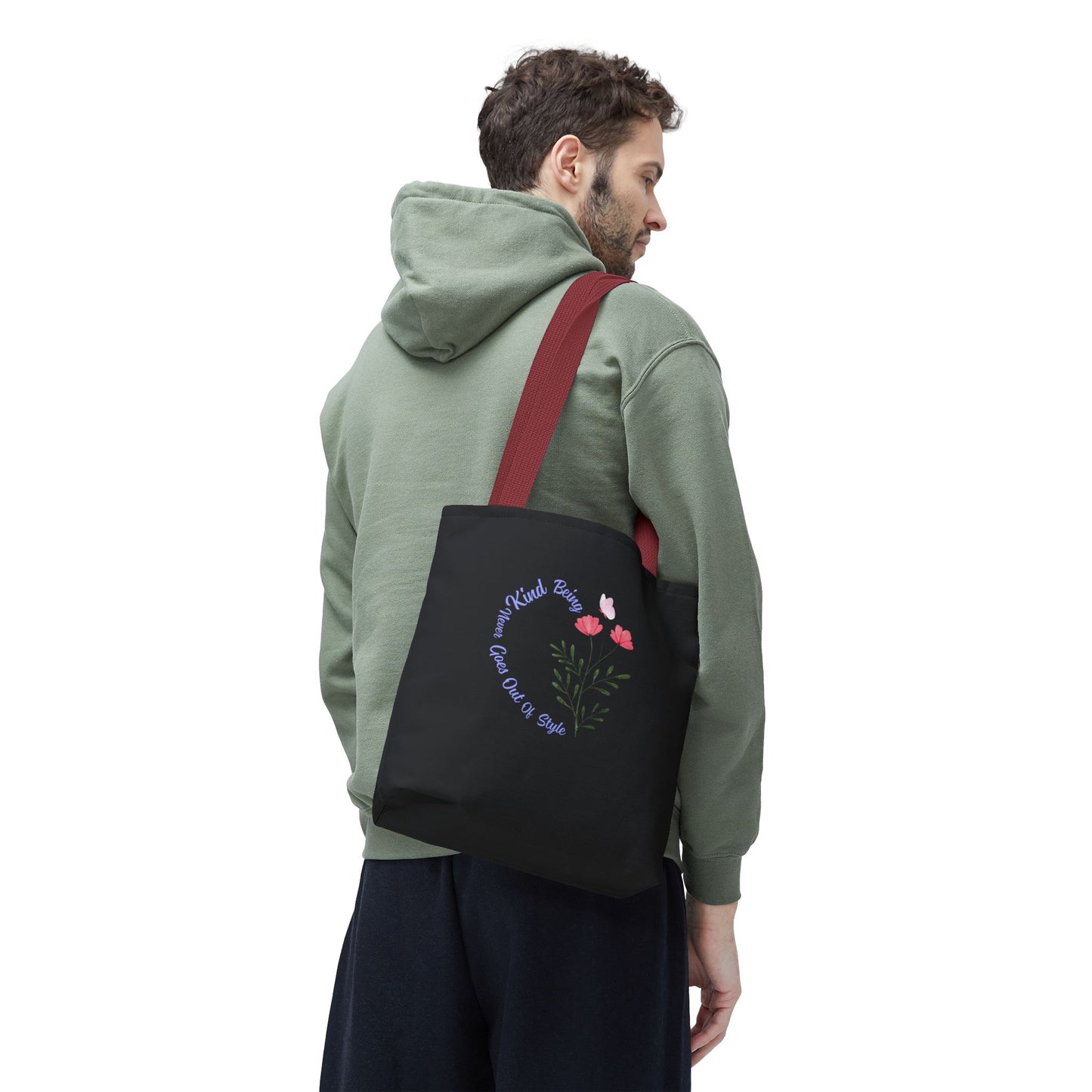 Floral Positive Tote Bag