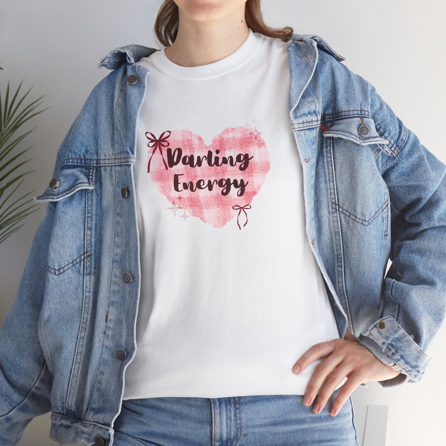 Heart Tee with Bow - T-Shirt