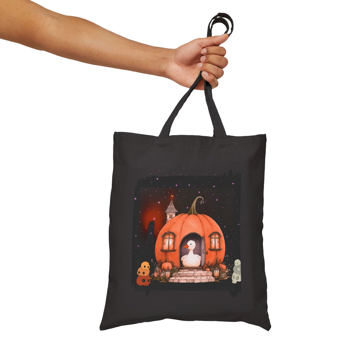 Halloween Cotton Tote Bag