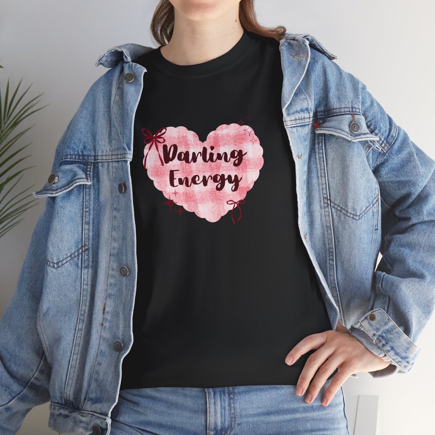 Heart Tee with Bow - T-Shirt