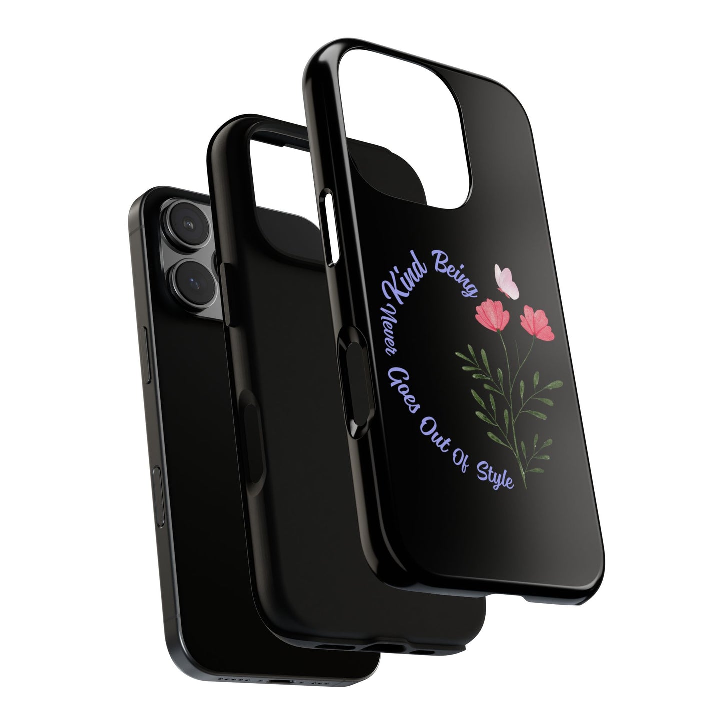 Floral Tough Case - Being Kind Phone Case